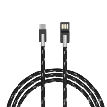 2018 Innovative New Products Fabric Braided USB Data Cable for Smartphones